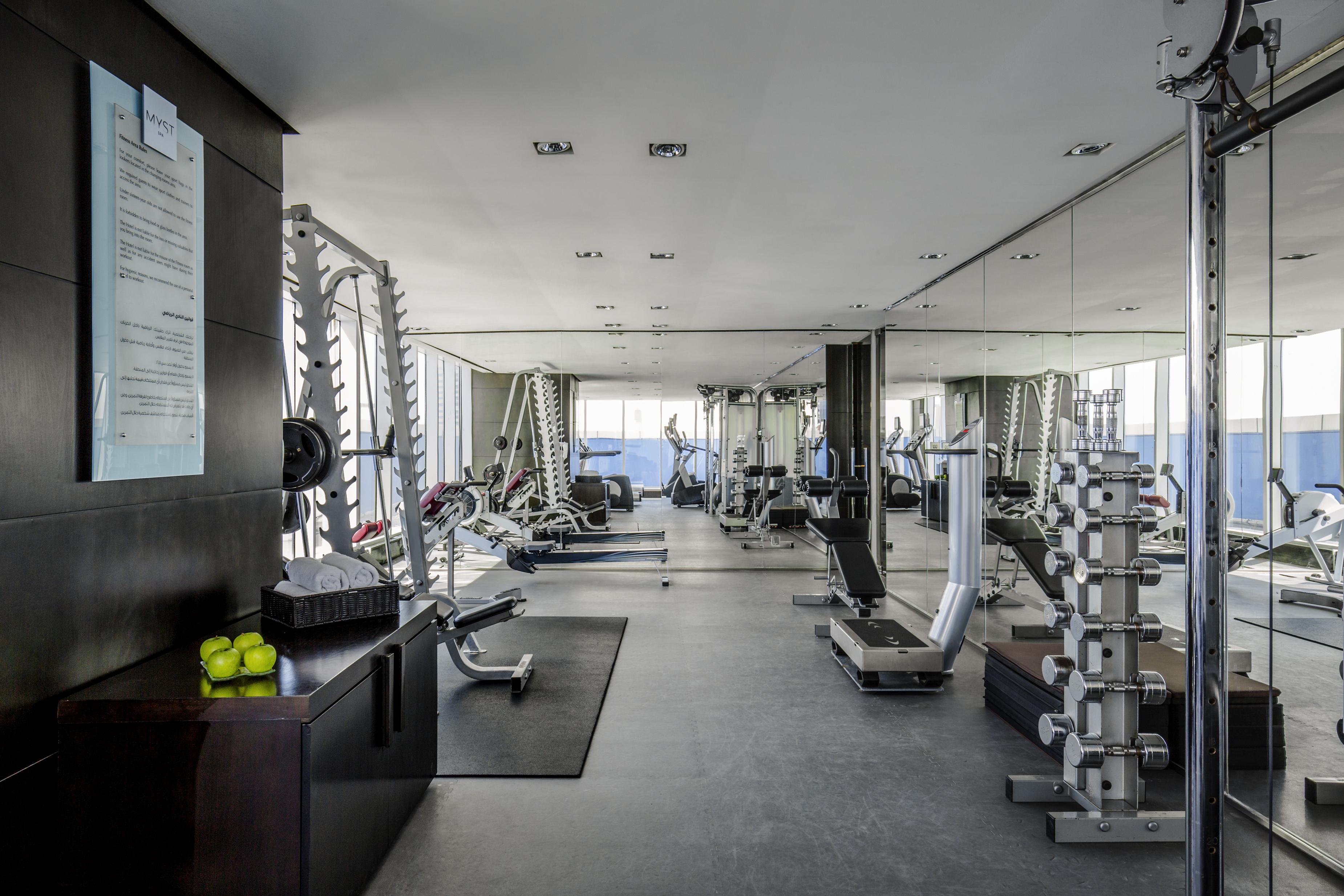 The Canvas Dubai - Mgallery Hotel Collection Kültér fotó The gym at the Ritz-Carlton, DIFC