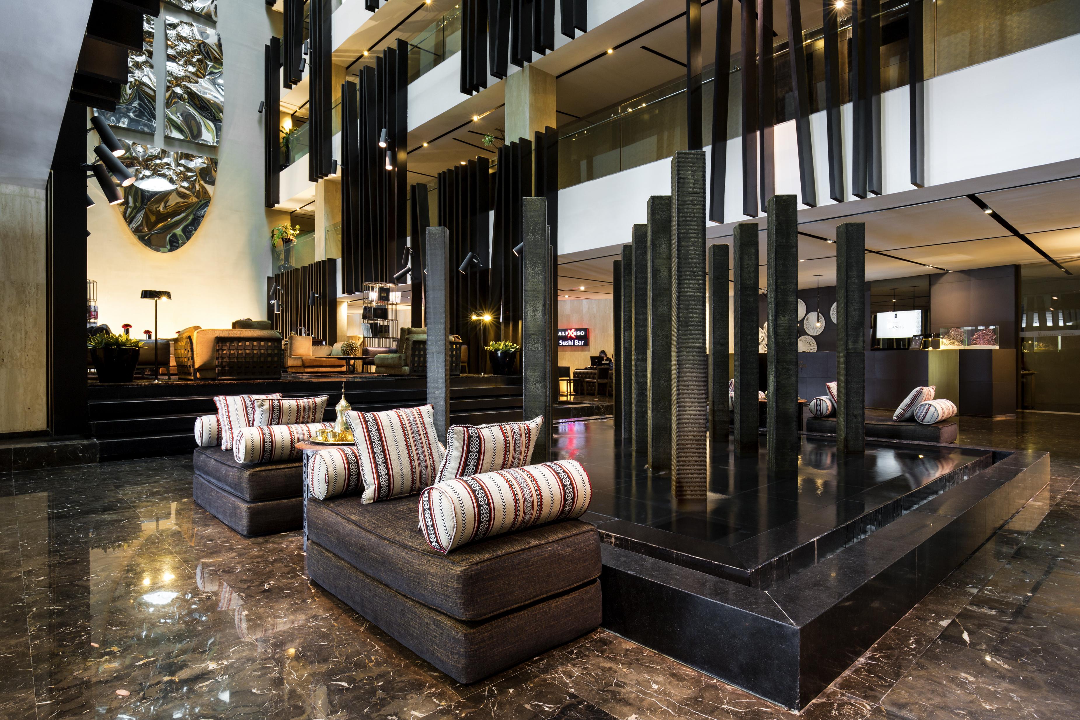 The Canvas Dubai - Mgallery Hotel Collection Kültér fotó The lobby of the hotel
