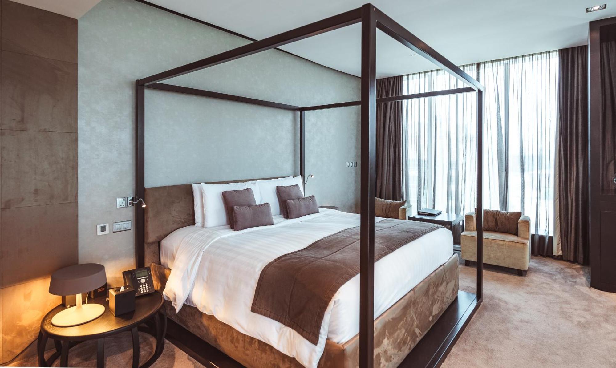 The Canvas Dubai - Mgallery Hotel Collection Kültér fotó A bedroom at The Park, Hyderabad